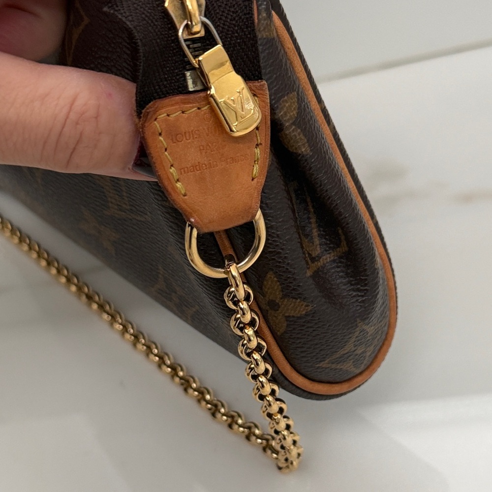 Louis Vuitton Eva Dark Brown Monogram Pochette - Picture 7 of 14